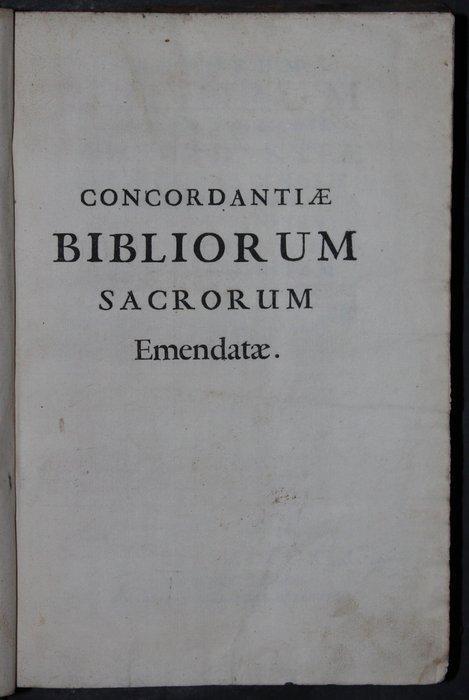 Francisco Luca & Huberti Phalesii - Sacrorum Bibliorum, Antiek en Kunst, Antiek | Boeken en Manuscripten