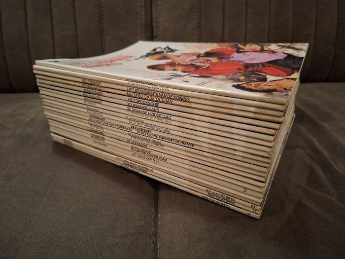 Roodbaard 1 t/m 24 (minus 23) - opeenvolgende reeks SC - 23, Boeken, Stripverhalen