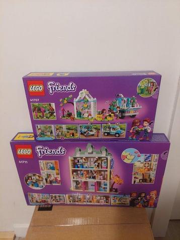 Lego Set - Friends - Bomenplantwagen + Emmas Kunstschool, Kinderen en Baby's, Speelgoed | Duplo en Lego, Nieuw