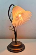 Tafellamp - Sfeervolle Glamour Lamp - 34 cm - Glas, Messing,