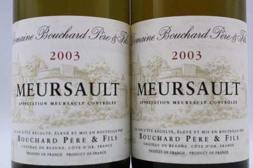 2003 Bouchard Père & Fils - Meursault - 2 Flessen (0.75, Verzamelen, Wijnen