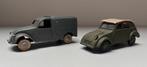 1:43 - Voiture miniature (2) - Citroën 2CV en 2CV, Nieuw