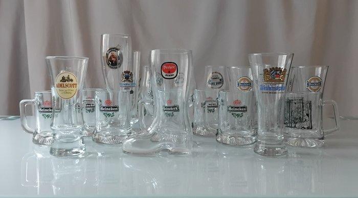 Themacollectie - Bier: glazen van verschillende merken en, Antiek en Kunst, Antiek | Speelgoed