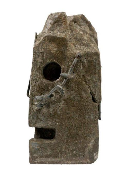 sculptuur, Scultura brutalista pezzo unico - 21 cm - cement, Antiek en Kunst, Antiek | Meubels | Stoelen en Sofa's