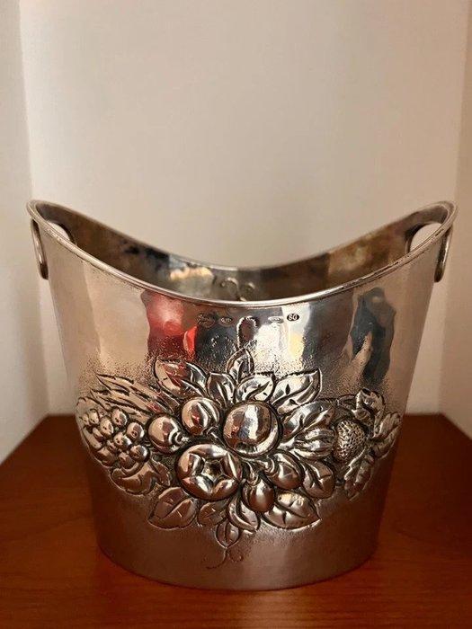 Spiegel - Zilver - emmer ijs argen, Antiquités & Art, Antiquités | Argent & Or