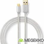 Kabel USB 3.1 | Type-C male - A male | 1,0 m | Aluminium, Computers en Software, Overige Computers en Software, Nieuw, Verzenden