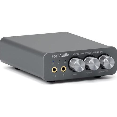 Fosi Audio K5 Pro - DAC/Versterker - USB Type C - Optische, TV, Hi-fi & Vidéo, Radios, Envoi