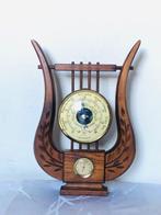 Ancien Baromaster mural - Barometer - Hout, Antiek en Kunst