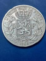 Belgique. Léopold II. 5 Francs 1865