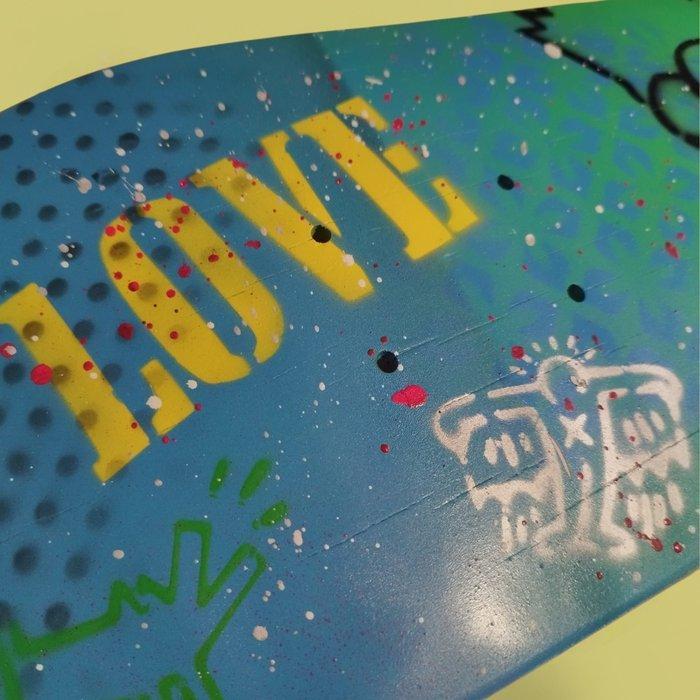 José de Pazos - Skate Bart Graffiti, Antiquités & Art, Art | Objets design