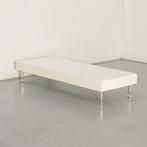 Sedus bijzettafel, wit, 140 x 50 cm, vaste hoogte onderstel, Ophalen of Verzenden, Gebruikt
