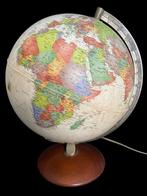 Terrestrial table globe - wereldbol met verlichting -