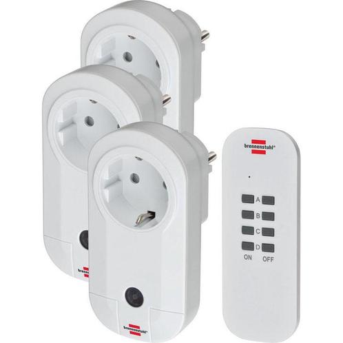 Brennenstuhl RC CE1 3001 - set van 3 draadloze, Doe-het-zelf en Bouw, Elektriciteit en Kabels, Verzenden