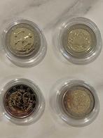 België. 2 Euro 2006/2024 (14 munten) (Zonder Minimumprijs), Postzegels en Munten