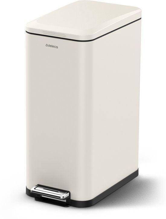Tweedekans | Deleca Prullenbak Prestige - 50 Liter - Smal -, Huis en Inrichting, Woonaccessoires | Prullenbakken, Ophalen of Verzenden