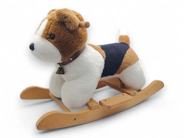 Homcom - Speelgoed Cane a Dondolo, XXL (65 cm) in Peluche, Antiek en Kunst, Antiek | Overige Antiek