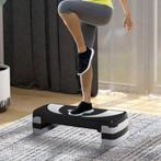 Stapbord - Fitnessia - Verstelbaar en Stevig - Grijs, Sport en Fitness, Fitnessmaterialen, Ophalen of Verzenden, Nieuw