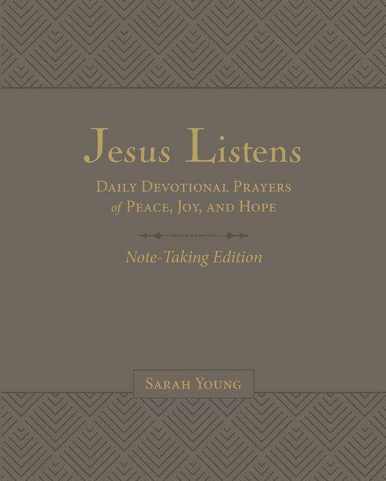 Jesus Listens Note-Taking Edition, Leathersoft, Gray, with, Livres, Langue | Anglais, Envoi
