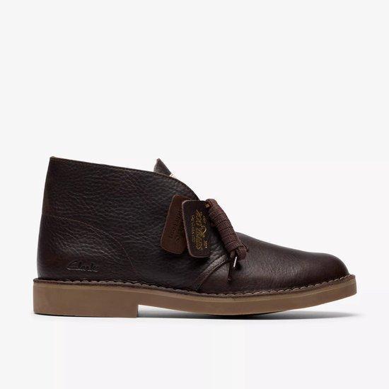 CLARKS Desert Bt Evo. Heren Veterschoenen - Dark Brown Le..., Vêtements | Hommes, Chaussures, Envoi