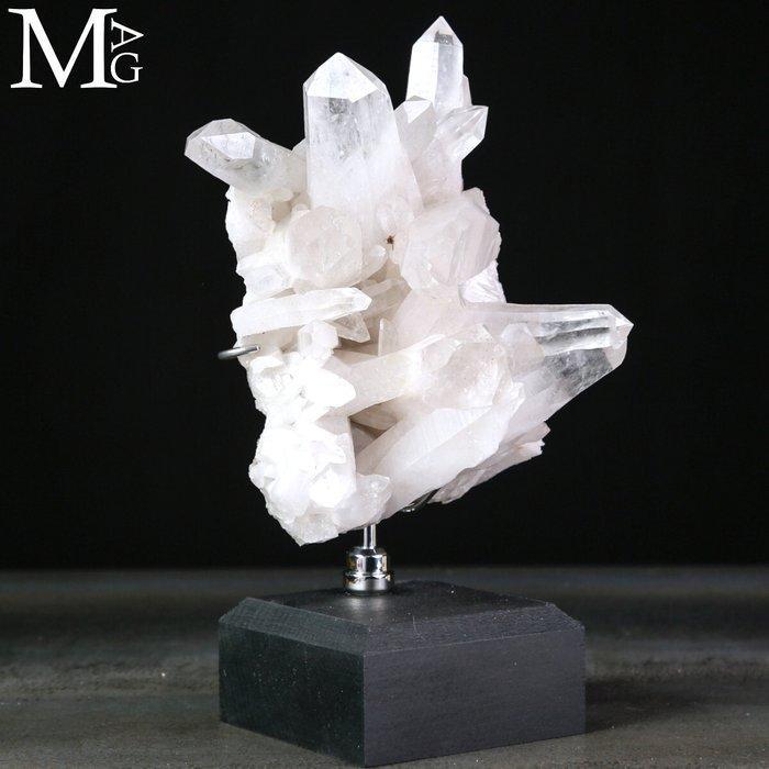 Kristallen van Verloren Kennis Kwarts kristalcluster op, Verzamelen, Mineralen en Fossielen