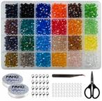 Fako Bijoux - DIY Kristallen Kralen Set - Facet Geslepen, Hobby en Vrije tijd, Verzenden, Nieuw
