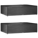 vidaXL Tuinmeubelhoezen 2 st 16 oogjes rechthoekig, Tuin en Terras, Verzenden, Nieuw