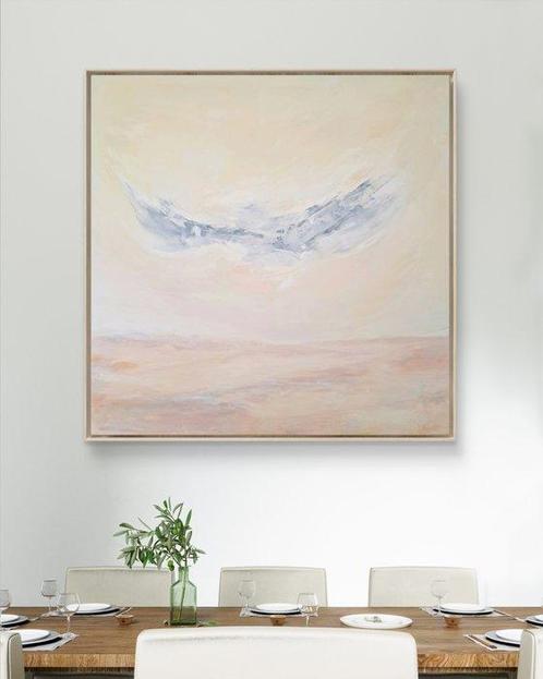 Gaby Acevedo - Paisaje neutro nº33 (XL), Antiek en Kunst, Kunst | Schilderijen | Modern