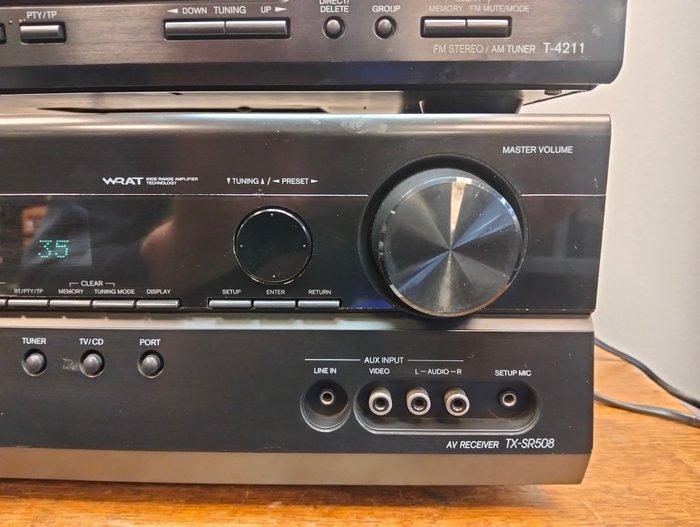 Onkyo - TX-SR508, T-4211 Hifi-set - Diverse modellen, TV, Hi-fi & Vidéo, Radios