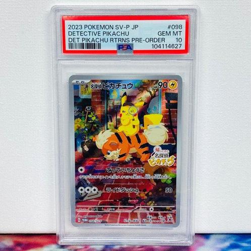 Pokémon Graded card - Detective Pikachu #098 - Pre-Order, Hobby en Vrije tijd, Verzamelkaartspellen | Pokémon