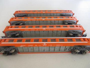 Jouef, HDI H0 - SNCB - Modeltrein personenwagen (4) - 2 de