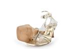Mango Sandalen in maat 40 Goud | 5% korting, Kleding | Dames, Verzenden, Sandalen of Muiltjes, Zo goed als nieuw, Overige kleuren