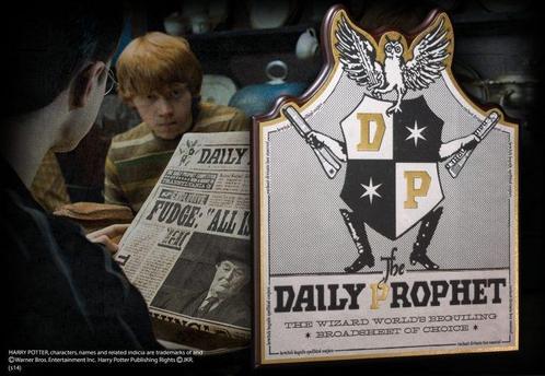 Harry Potter Daily Prophet Bord, Collections, Harry Potter, Enlèvement ou Envoi