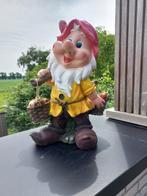 Beeld, tuinkabouter met wortelen - 51 cm - polyresin