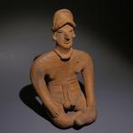 Colima, Westkust Mexico Terracotta Gezette figuur. 11,5 cm, Verzamelen