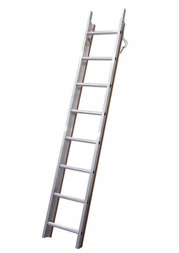 Solide dakladder 2.00m lang 8 sporten, Doe-het-zelf en Bouw, Ophalen of Verzenden, Nieuw, Ladder, 2 tot 4 meter