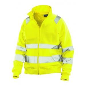 Jobman 5172 sweatshirt zippé hi-vis  l jaune, Doe-het-zelf en Bouw, Overige Doe-Het-Zelf en Bouw