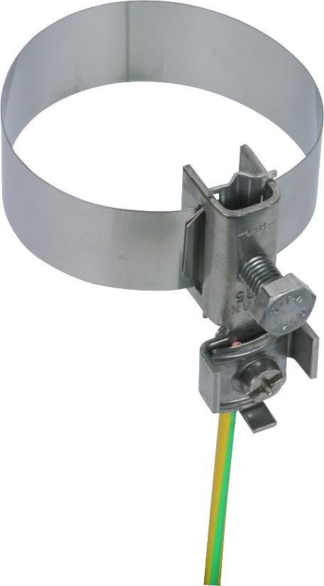 Dehn aardingsbuisklem D 27-60mm met verbindingsklem 2x4 -, Doe-het-zelf en Bouw, Elektriciteit en Kabels, Verzenden