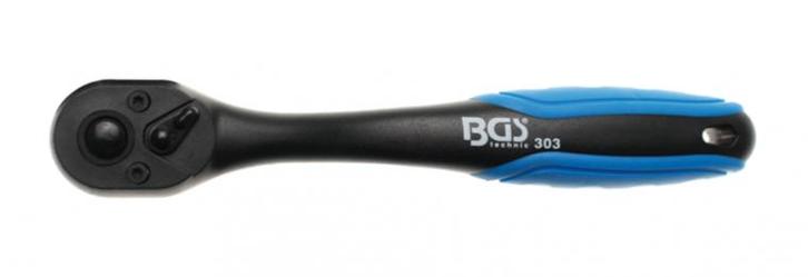 Bgs Technic Ratelsleutel, met kunststof mantel 10 mm (3/8), Auto diversen, Autogereedschap, Verzenden