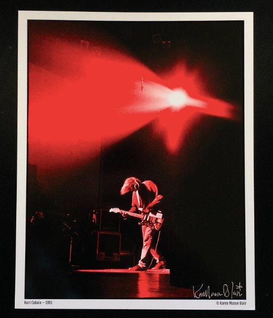 Karen Mason Blair - Kurt Cobain - Live At Paramount - 1991, Antiquités & Art, Art | Objets design