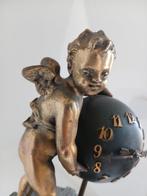 Mystery klok - Brons, Granito/Marmo delle Alpi, Messing -, Antiek en Kunst