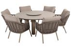 Taste by 4 Seasons Puglia low dining set latte met Donato, Tuin en Terras, Nieuw