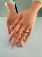 Ring - 18 karaat Witgoud - 0.08ct. tw. Diamant (Natuurlijk), Nieuw