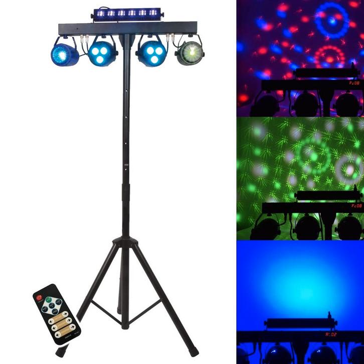 B-Stock QTX Multi-bar Multi Effect Led Bar Op Statief, Muziek en Instrumenten, Licht en Laser
