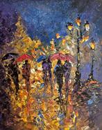 Laurent Pate (XX) - Balade nocturne, Antiek en Kunst