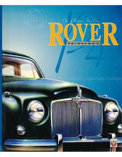 ROVER P4 - 60 - 75 - 80 - 90 - 95 - 100 - 105 - 110, ONE, Livres, Autos | Livres