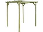 Veiling - VidaXL vrijstaande pergola 200x200x200cm, Tuin en Terras, Nieuw