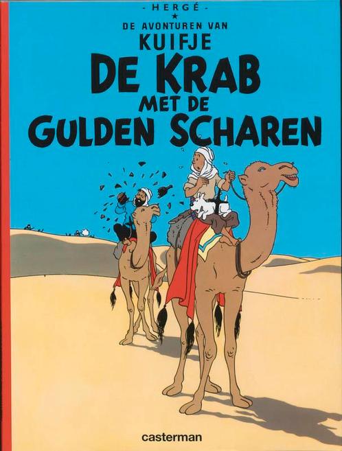 Kuifje / 8 de krab met de gulden scharen / De avonturen van, Boeken, Stripverhalen, Gelezen, Verzenden