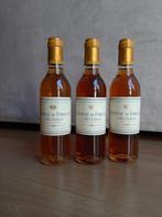 1996 Château de Fargues - Sauternes - 3 Halve flessen, Nieuw