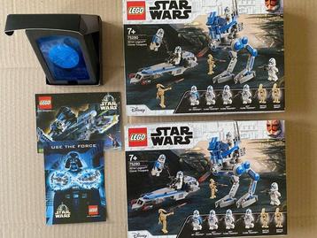 Lego Set - Star Wars - 2x 75289 501st Legion Clone Troopers