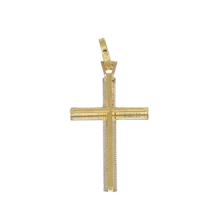 Hanger - 18 karaat Geel goud, Witgoud, Handtassen en Accessoires, Antieke sieraden